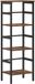 vidaXL Boekenplank 3-laags Rook Eiken Bewerkt Hout 115 cm