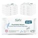 Naty Doorspoelbare Babydoekjes, 98% Water, 672 stuks (12 pakken)
