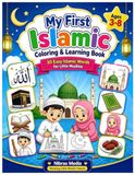 My First Islamic Coloring & Learning Book: Volume 1: 30 Easy Islamic Words for Little Muslims Ages 3–8