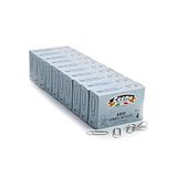 1000 Dell'Era 1000 stuks vernikkelde nietjes leeuw nr. 4 (32 mm), 10 dozen à 100 stuks
