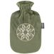 Warmwaterkruik, 2,0 l, thermisch materiaal, polyester bekleding, groen