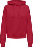 Only Trui Onlbest L/s Hood Swt Noos 15338730 True Red Dames Maat - XS