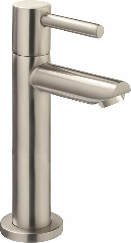 Wiesbaden Amador XL Toiletkraan Hoog - Geborsteld RVS - Modern Design