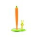 Alessi "BUNNY & CARROT" porte-rouleau de cuisine en résine thermoplastique, vert, 20,2 x 16 x 34 cm