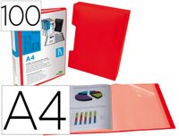 Liderpapel JC09 Polypropyleen (PP) Rood A4 Map met meerdere delen