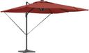 Syfax Parasol Terracotta 286 x 284 x 270 cm Aluminium en Polyester