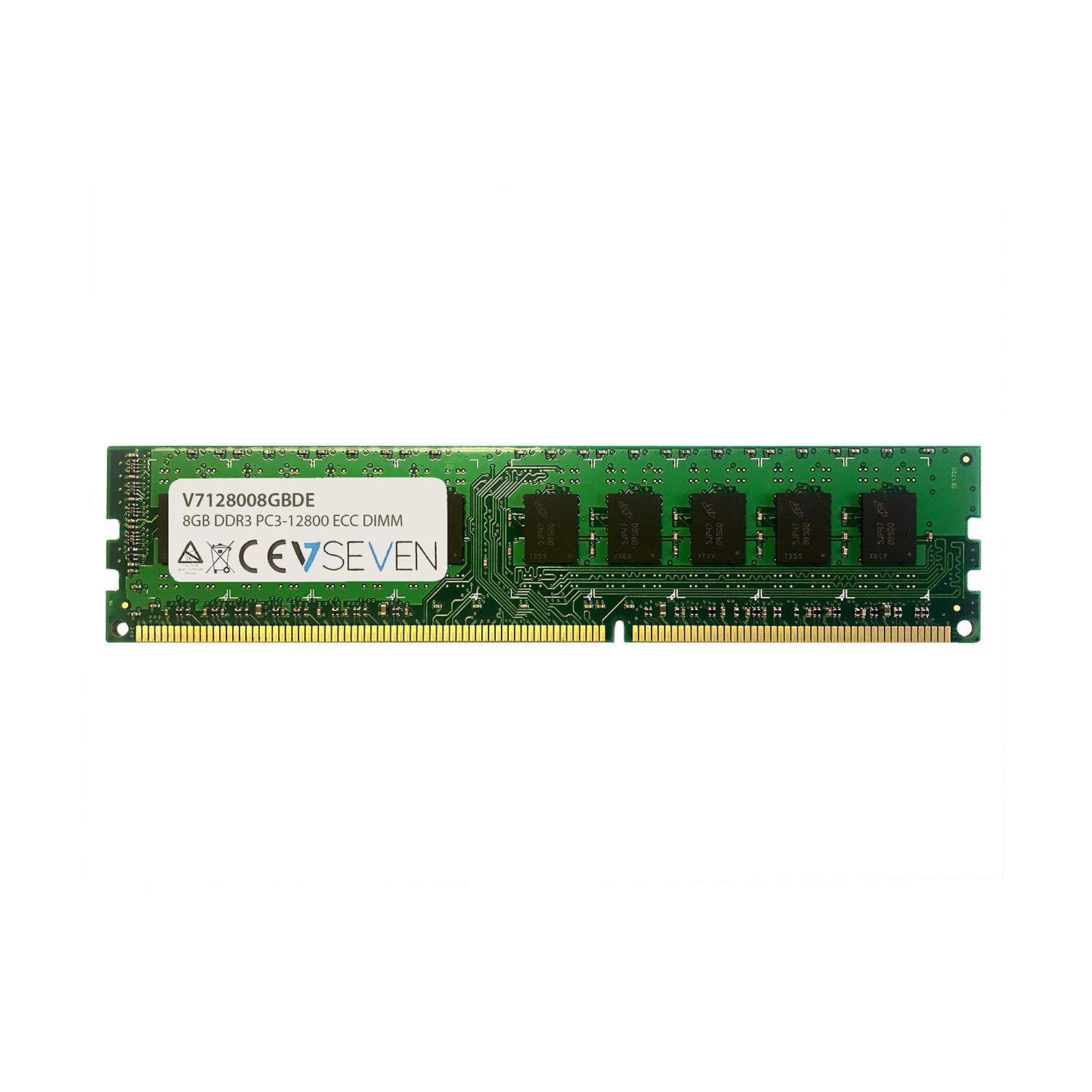 V7 8GB DDR3 1600MHz PC/Server Memory Module - V7128008GBDE