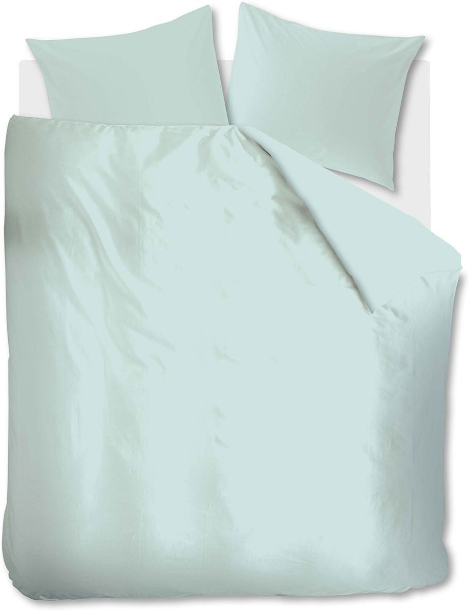 Beddinghouse Basic dekbedovertrek lits-jumeaux 240x200/220cm - Mint Groen