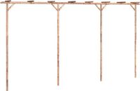 vidaXL Pergola 385x40x205 cm bamboe
