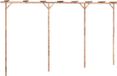 vidaXL Pergola 385x40x205 cm bamboe