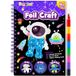 Icecat Kit de Loisirs Créatifs Art de la Feuille Série Planète de l'Espace, 1 Set, Activité DIY sans Salissure, Jouet de Voyage, Cadeau d'Anniversaire pour Enfants 4-9 Ans