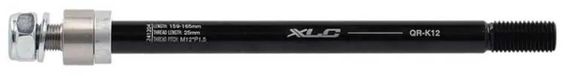 XLC QR-K12 M12 x 1.5 159-165 Shimano 142/148 Axe traversante Argent Garçon