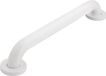 Bol Support mural Salle de bain - Barre d'appui douche - Acier inoxydable - Blanc - 30 cm