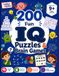 200 Fun IQ Puzzles & Brain Games: A Fun Activity Book with Logic Puzzles, Mazes, Math Challenges, Pattern Games, Memory Tests, Spot the Difference & Brain Teasers for Kids Ages 9+