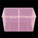 Goodbitz Boîte de rangement - Rose - Porte-lingettes pour ongles - Porte-cotons démaquillants