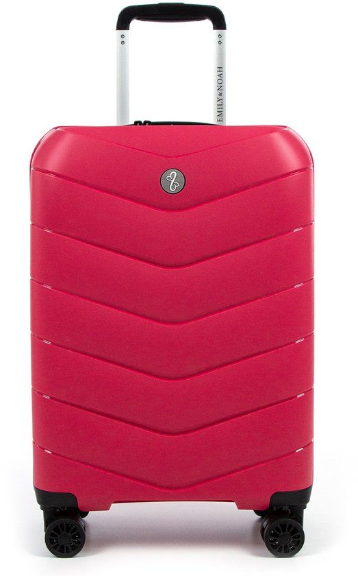 EMILY & NOAH Trolley E&N Travelbestie Werner (70400) - Dames Koffer - pink 670