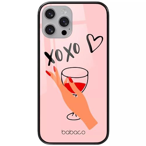 Babaco ERT GROUP mobiel telefoonhoesje voor Apple Iphone 13 MINI - Babaco patroon XOXO 001 - Gehard glas