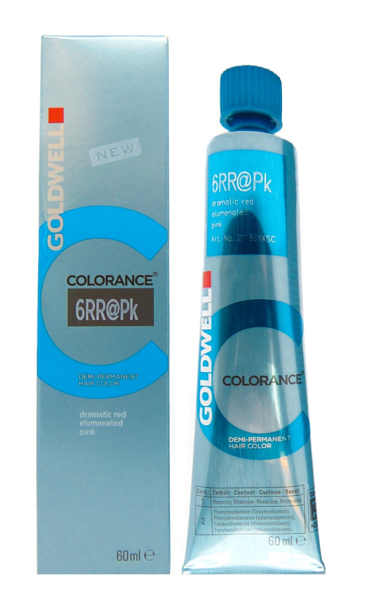 Goldwell Colorance The Red Collection Hair Color Tube 6RR@Pk 60ml