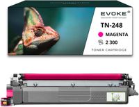 Evoke TN-248 Magenta Toner Cartridge - 2300 Pagina's