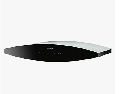 Miele DA 7096 W - Afzuigkap - Zwart - 550 m³/uur - Muurmontage