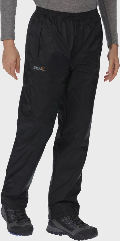 Regatta Pack-It Heren Regenbroek - Zwart - XXXL