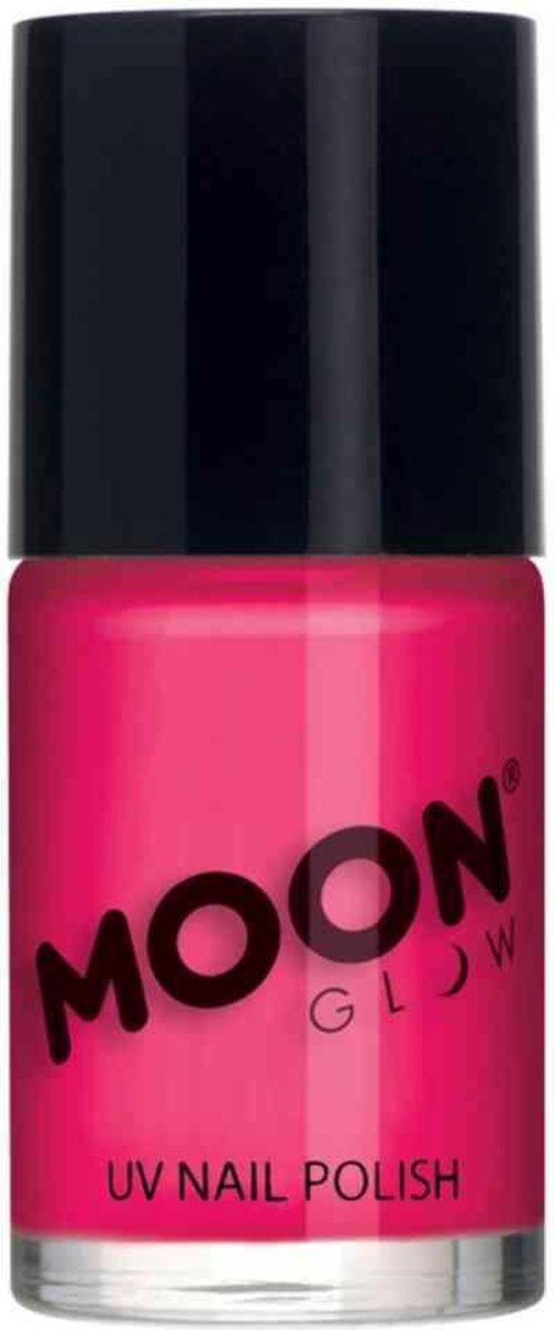 Moon-Creations Moon Creations Nagellak Moon Glow - Intense Neon UV Roze