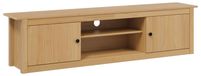 Meuble TV HILL 158 x 40 x 39,5 cm brun miel pin massif