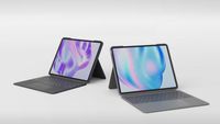 Logitech Combo Touch iPad Air 11-inch (M2) QWERTY Italiaans Smart Connector Grijs