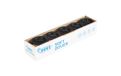 Jovi - Zachte plasticine, Soft Dough BLANDIVER, doos met 5 potten van 110 g, kleur zwart, ideaal voor initiatie in de wereld van het modelleren (45010)
