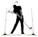 Entraîneur de swing de golf pour l'amélioration de la technique de frappe