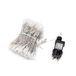 levitantes Lichtketting - laagspanning gordijnlampen, koudwit, afmetingen 3 m x 3 m, perfect voor binnen- en buitendecoratie