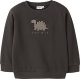 NAME IT Jongens Sweater NMMOBEAR NREG SWEAT UNB NOOS - Maat 92 - Katoen/Polyester/Viscose - French Roast