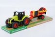 Tracteur avec outil agricole (jouet, véhicule)