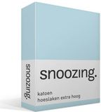 Snoozing Hemel Hoeslaken - Lits-jumeaux - 180x210 cm - Blauw