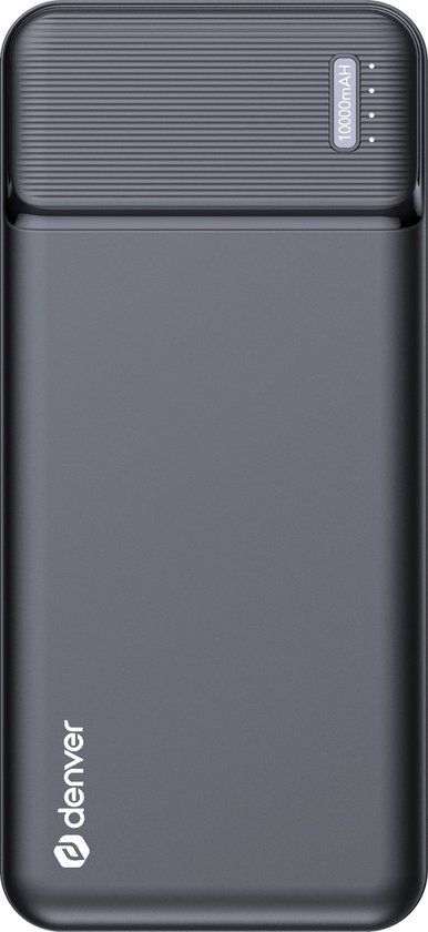 Denver Powerbank 10000 mAh - Zwart