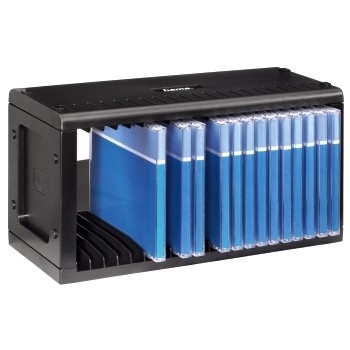 Hama CD-Rack 20, Black