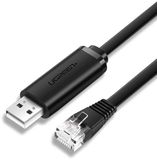 Ugreen - Consolekabel - USB - Ethernet RJ45-adapter 1,5m Zwart