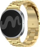 imoshion Stalen bandje - Geschikt voor Samsung Galaxy Watch 9 (40/44mm) / Watch 8 (40/44mm) / Classic (46mm) - Goud