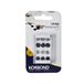 Korbond 24-delig zilver & zwart messing Pack