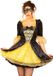 Leg Avenue Fantasy Masquerade Kostuum, Zwart, Maat S