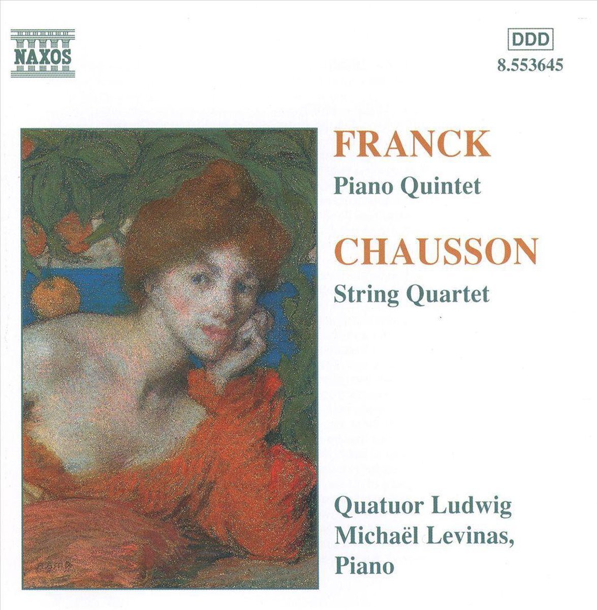 OUTHERE Franck: Piano Quintet; Chausson: String Quartet / Ludwig Qt