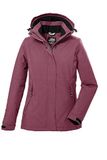 Killtec dames winterjas - 39702 - aubergine - maat 40