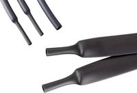 Hongshang HRA2 33/8 Krimpkous met lijm Zwart 33 mm 8 mm Krimpverhouding:4:1 1.22 m