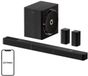 Ultimea U4421 Soundbar met Draadloze Subwoofer en Achterspeakers, Dolby Atmos, Bluetooth, WiFi, Zwart