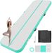 StarTech Latios Opblaasbare gymnastiekmat - Airtrack trainingsmat - 300 x 100 x 10 cm - Antislipoppervlak - 600 W elektrische luchtpomp - Inclusief reparatieset en draagtas - Mintgroen