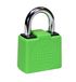 LocknCharge LNC10128 Sleutelloos hangslot voor Carrier - Siliconen ommanteling groen
