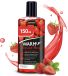 JOYDIVISION WARMup 150 ml Massagevloeistof met Fruitige Aardbeiengeur en -Smaak | Verwarmend Effect | hou van Massageolie