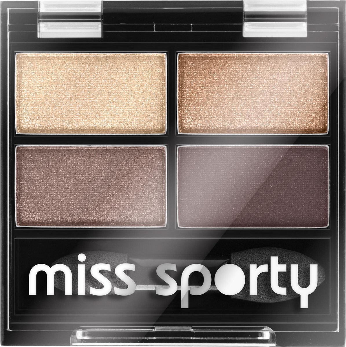 Miss Sporty Miss Sports - Studio Colour Quattro Eye Shadow Quadruple Eyeshadow 403 Smoky Brown Eyes 5G