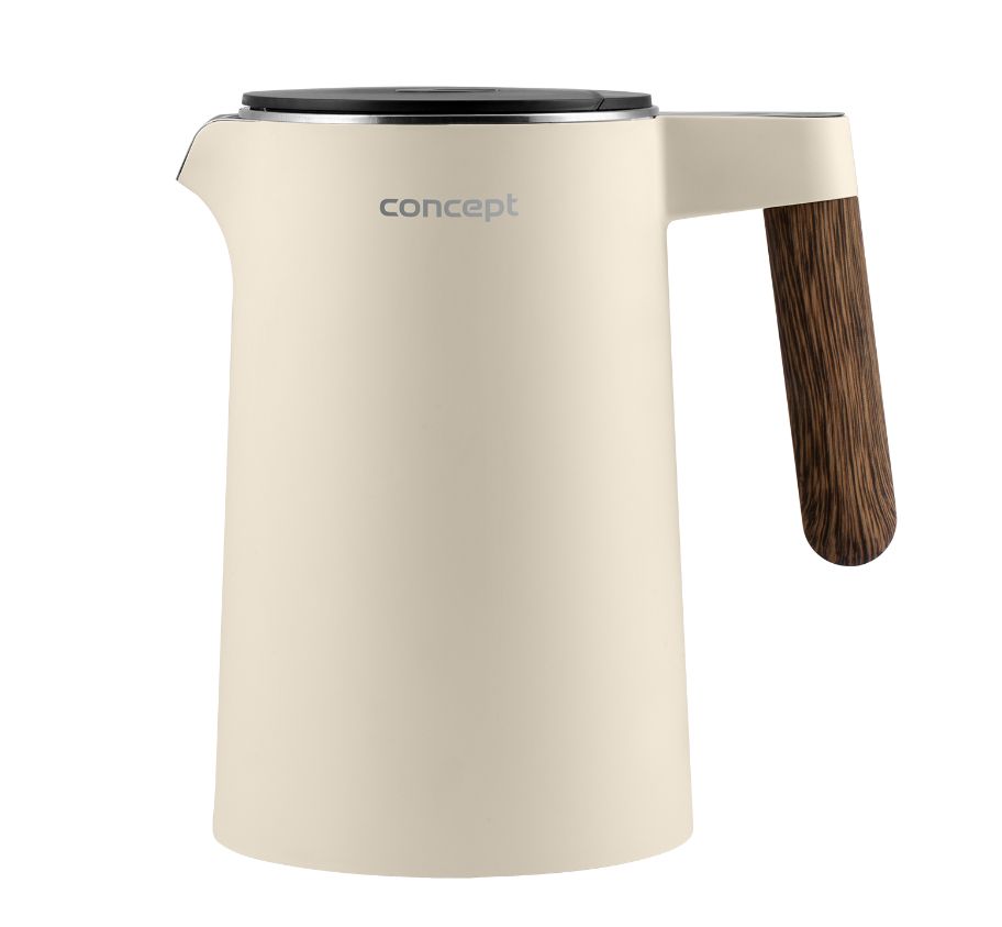 Concept RK3304 Waterkoker 1,5 l - Meerkleurig - 2200W - Temperatuurregeling & Warmhoudfunctie