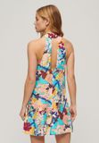 Superdry Mouwloze Mini-jurk met Print - Dames - Jurken